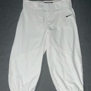 Nike Kids White Athletic Bottoms